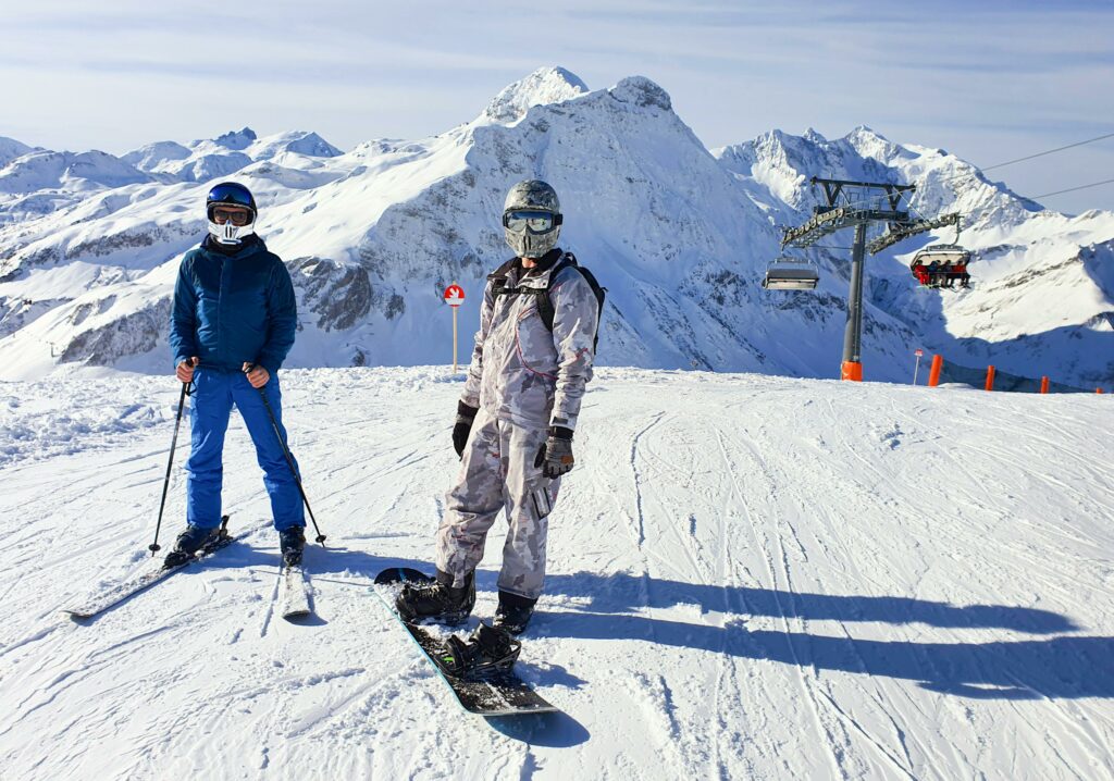 Les Deux Alpes ski resort in winter – Grenoble Airport ski transfer